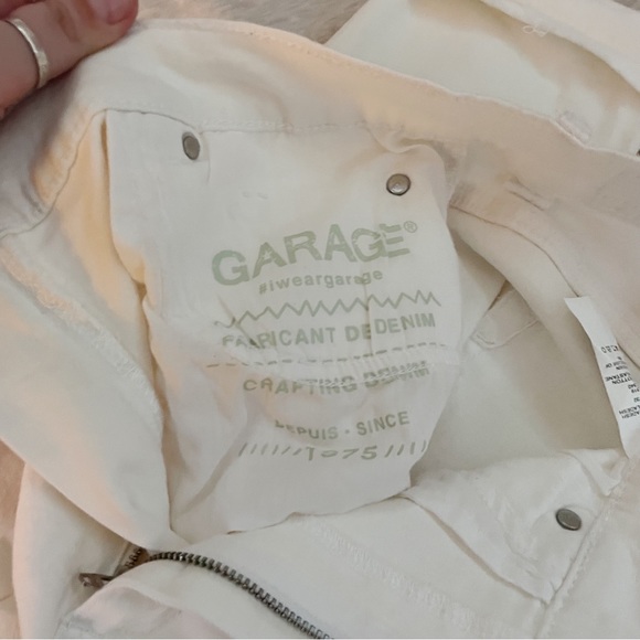 Garage High Rise White Skinny Jeans - Picture 7 of 9